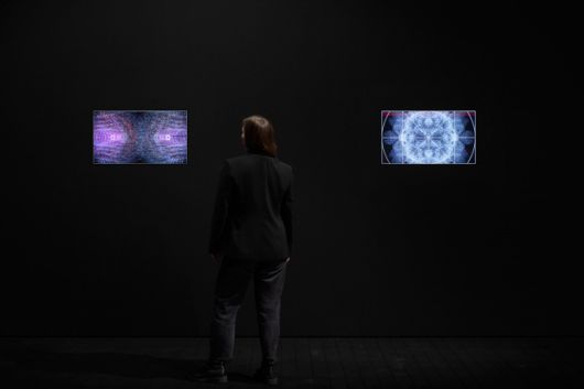 사진: 'data.gram [n˚8]'(2023), Amos Rex 전시 전경 / 사진: Tuomas Uusheimo