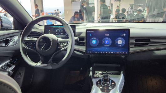 BYD '씰'의 1열 모습./김정규 기자