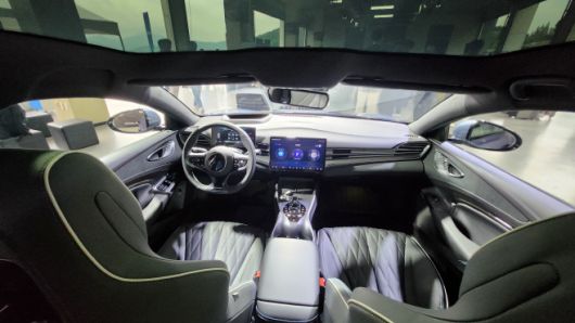 BYD '씰'의 1열 모습./김정규 기자