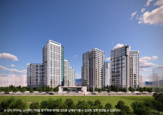 에코델타시티 푸르지오 트레파크 투시도/대우건설