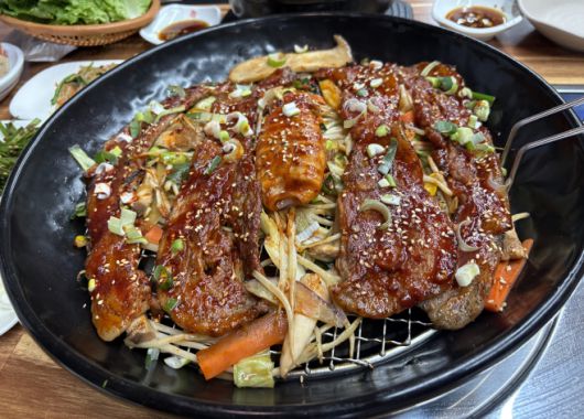 고추장 하면 빼놓을 수 없는 고추장 불고기. / 이장원 기자