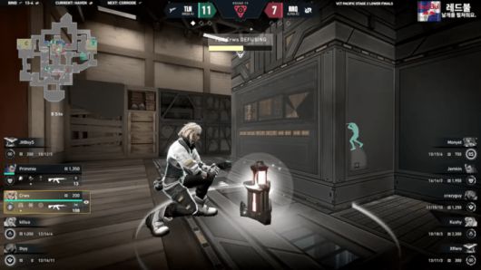 단단한 팀합을 보여준 TLN. /VCT 퍼시픽 중계 캡처