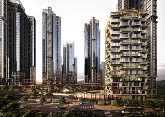 현대건설 압구정2구역 북측 투시도.