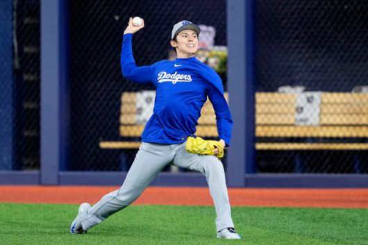 LA 다저스의 마무리 투수로 떠오른 사사키 로키. /AFP·연합