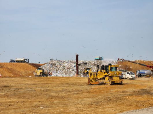 인천시 서구에 위치한 수도권매립지의 3-1매립장 모습./정순영 기자