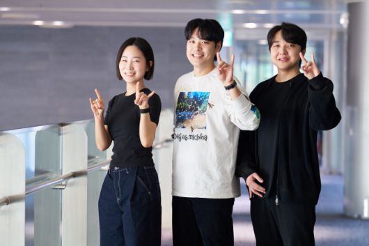 '신인감독 김연경' 연출을 맡은 최윤영(왼쪽부터)·권락희·이재우PD/MBC