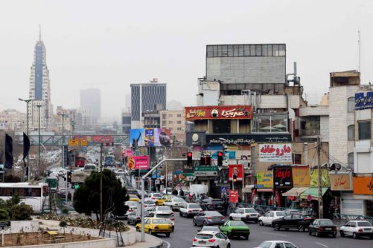 15일((현지시간) 이란 테헤란 시내 모습./AFP·연합