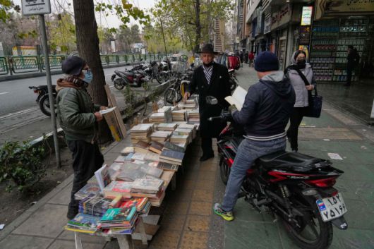 15일((현지시간) 이란 테헤란 거리  모습./AP·연합