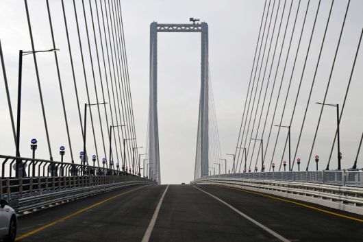 올해 1월초 개통한 청라하늘대교(제3연륙교) 전경. /인천시