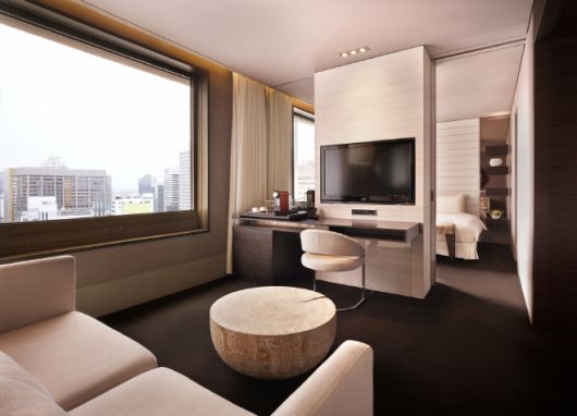 더 플라자 프리미어 스위트 객실. / 한화호텔앤드리조트 제공