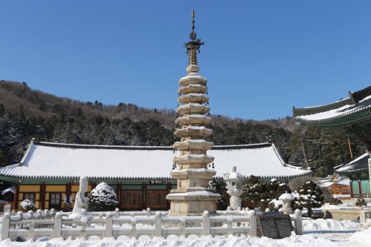 월정사. / 지엔씨이십일 제공