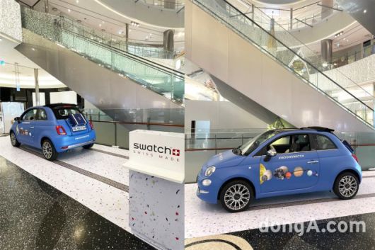 문스와치 투어 부산 팝업스토어