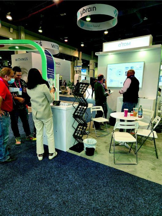 ‘CES 2023’ ㈜오톰 부스