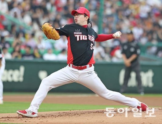 프로야구 통산 선발승 1위가 된 KIA 양현종. KIA 제공