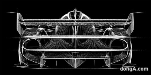 제네시스 마그마레이싱 GMR-001 하이퍼카 스케치
