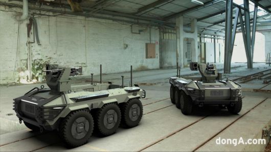 현대로템 다목적 무인차 HR-셰르파