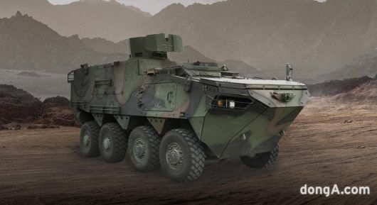 현대로템 차륜형지휘소용차량