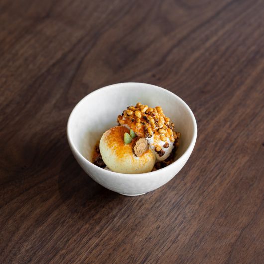 ‘밍글스’의 대표 메뉴 중 하나인 디저트 ‘장 트리오’. 밍글스 제공