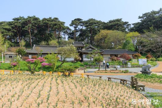 충남 서산 운산면의 유기방 가옥.