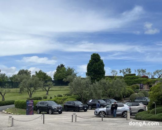 이탈리아에서 열린 KGM 브랜드 론칭 행사