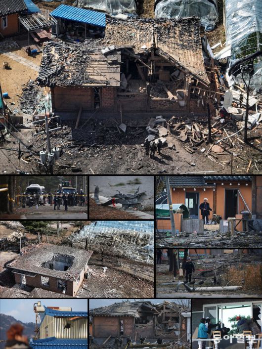 제267회 이달의 보도사진상 스토리 부문 우수상 ‘폭발이 마을에 남긴 흉터’. 박형기 기자 oneshot@donga.com