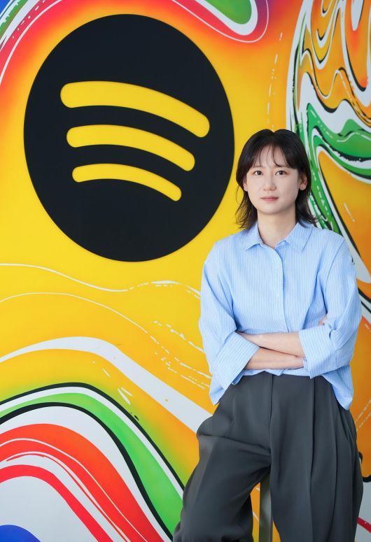 14일 서울 강남구 위워크에서 만난 박정주 스포티파이코리아 뮤직팀 총괄. 스포티파이코리아 제공