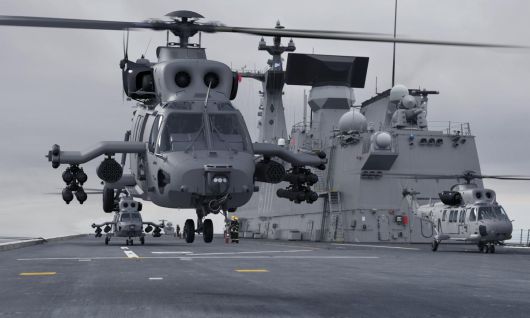 상륙공격헬기는 해상 및 함상 운용능력이 입증된 마린온에 국내 개발, 소형무장헬기 미르온의 무장체계통합 기술을 적용해 해병대의 요구성능을 충족할 수 있도록 개발되고 있다. 한국항공우주산업 제공