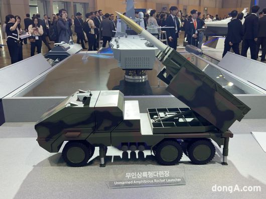 한화에어로스페이스 무인상륙형다련장