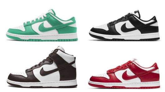 한국에선 ‘범고래’로 불린 흑백의 ‘판다 덩크’는 2021년 나이키의 폭발적 성장을 이끌었다. 이에 힘입어 나이키는 색색깔의 덩크를 속속 선보였지만, 이는 희소성이란 가치를 훼손해 오히려 브랜드에 마이너스로 작용한다. 나이키 제공