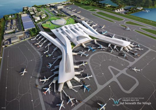 가덕도 신공항 여객터미널 조감도. (가덕도신공항건설공단 제공) 2025.03.27