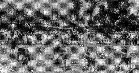 용장한 스타트. 1925년 5월 29일자 동아일보.