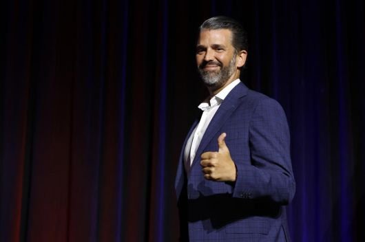 장남 트럼프 주니어. AP 뉴시스