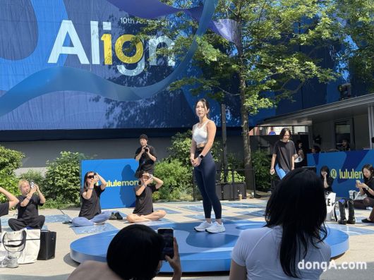 룰루레몬 앰배서더 제이사(Jaisa) 요가 강사