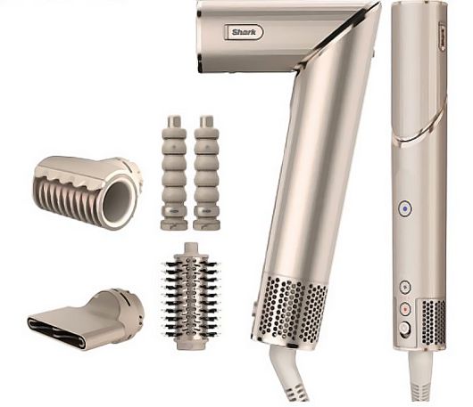 다이슨 에어랩과 성능은 비슷한데 가격이 20만 원가량 저렴해 돌풍을 일으킨 샤크닌자의 샤크 플렉스타일 에어스타일러. 샤크닌자 코리아 제공