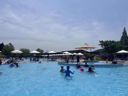 상하농원 야외수영장. 황소영 기자 fangso@donga.com