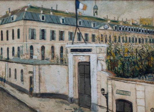 모리스 위트릴로 ‘육군 병원’.  Maurice Utrillo, Military Hospital, oil on canvas, c.1914, 72,9 x 99,7 cmJohannesburg Art Gallery, Johannesburg
