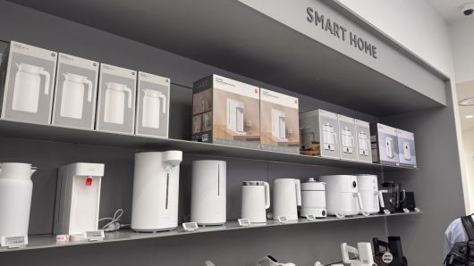 샤오미 IFC몰 여의도점에 전시된 스마트홈 관련 가전제품. 윤우열 기자 cloudancer@donga.com