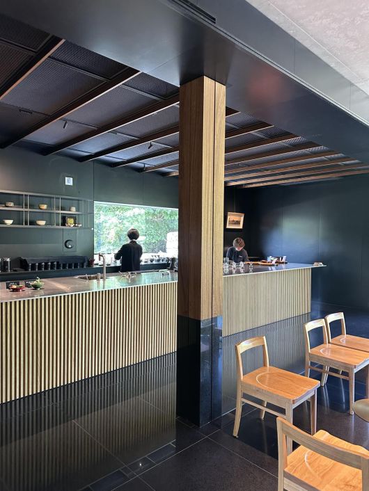 미술관 내 카페에서 느끼는 이곳 사람들의 정성도 분위기를 만들어 내는 한 요소다. 김대균 대표 제공