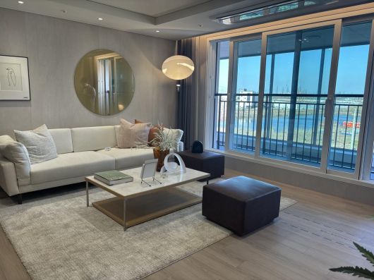 e편한세상 성성호수공원 본보기집. 황소영 기자 fangso@donga.com