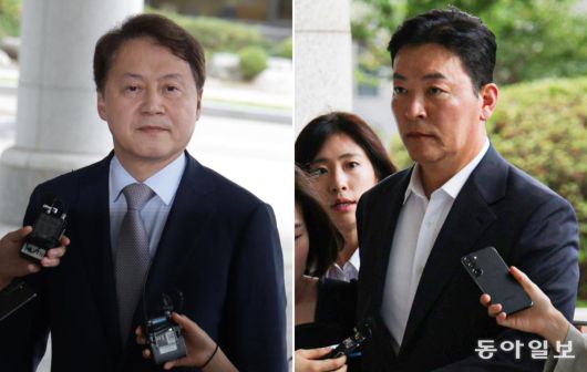 특검 출석한 前 민정수석-경호차장 김주현 전 대통령민정수석비서관이 3일 조은석 특별검사팀 사무실이 마련된 서울 서초구 서울고등검찰청 청사에 들어가고 있다(왼쪽 사진). 같은 날 윤석열 전 대통령 체포를 방해한 혐의를 받는 김성훈 전 대통령경호처 차장이 특검에 출석해 조사를 받았다. 박형기 기자 oneshot@donga.com