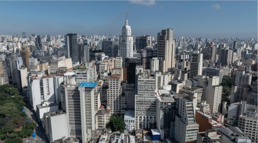 브라질 최대 도시 상파울루 모습. AP 뉴시스