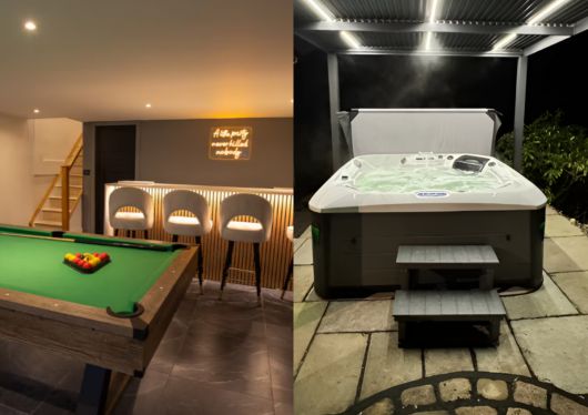 영국의 한 부부가 그레이터 맨체스터주에 있는 단기 렌트 숙소에 8명 예약해 놓고, 200명이 넘는 사람을 초대해 파티를 벌여 고급 숙소가 난장판이 됐다. (사진=에어비앤비 캡처)