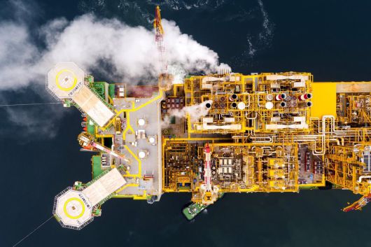 삼성중공업 쉘 프렐류드 부유식 액화천연가스 생산설비. 조성준 기자 제공