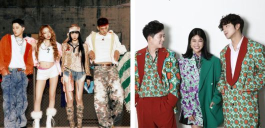 라틴팝 장르로 꾸준히 사랑받아 온 카드(왼쪽 사진)와 데뷔 20년 차인 타이푼(오른쪽 사진)도 올여름 나란히 컴백한다. 혼성그룹이 드문 K팝 시장에 새로운 바람을 일으킬지 주목된다. DSP미디어·지안캐슬 제공