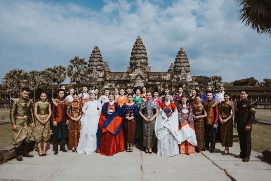 앙코르와트 한복 패션쇼 / 출처=한문화진흥협회