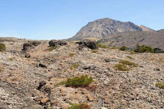 15일 국가지정 천연기념물로 지정된 ‘한라산 모세왓 유문암질 각력암 지대’ 전경. 제주도는 ‘2025 국가유산 방문의 해’를 맞아 이 지역을 한시적으로 민간에 공개하기로 했다. 국가유산청 제공