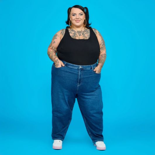 스코틀랜드 출신 플러스 사이즈 모델 소피 스콧. (출처=Snag 공식 홈페이지)