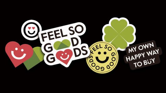 굿네이버스 공익연계 캠페인 필쏘굿굿즈 캠페인 로고와 앰블럼. 굿네이버스 제공