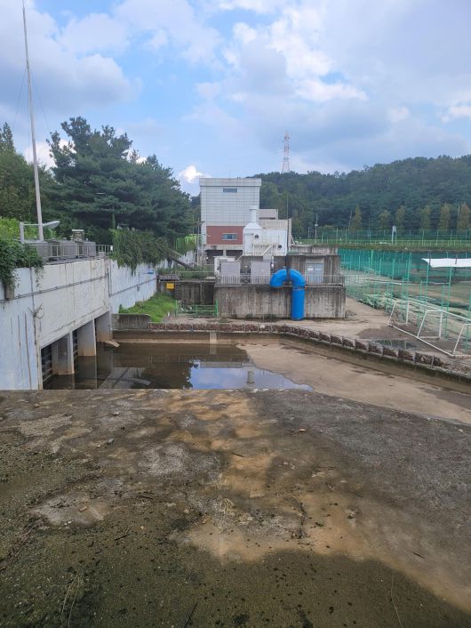 작업자의 시신이 발견된 가양 빗물처리장. 박태근 기자 ptk@donga.com 김수연 기자 xunnio410@donga.com