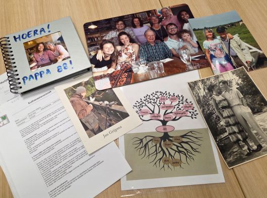 흐레이프마 씨의 가족 사진을 비롯해 그가 남긴 앨범과 문서들. 그의 딸은 “아버지를 정말 사랑하지만 그의 고통을 잘 알기에 보내줄 수밖에 없었다”고 말했다. 유족 제공